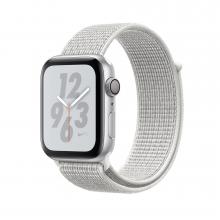 Apple Watch 44 mm Nike+ Silver Aluminum Case with Summit White Nike Sport Loop