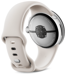 Смарт-часы Google Pixel Watch 3 41mm Polished Silver Aluminum Case/Porcelain Active Band