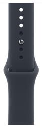 Apple Watch Series 12 46mm Space Gray Aluminum Case with Sport Band Navy Blue