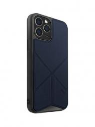 Чехол силиконовый Uniq Transforma для iPhone 12/12 Pro Синий