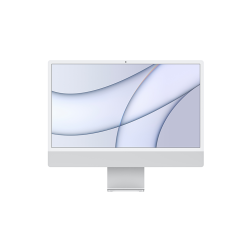 Apple iMac 24" Retina 4,5K,2021,(M1 8C CPU, 7C GPU), 8 ГБ, 256 ГБ SSD, серебристый