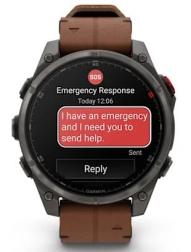 Смарт-часы Garmin Fenix 8 Pro 47 mm Amoled Sapphire, Carbon grey DLC titanium with Chestnut leather band (010-03198-40)