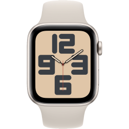 Часы Apple Watch SE 2 2024 40mm Aluminum Case with Sport Band, Starlight (MXFY3)