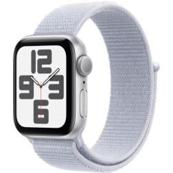Умные часы Apple Watch SE 2 40mm (2024) Silver Aluminum Case with Blue Sport Loop (MXEE3)