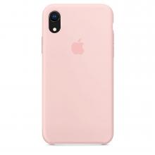 Силиконовый чехол для iPhone XR, розовый песок