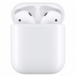 Apple AirPods наушники в зарядном футляре