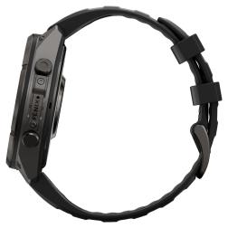 Умные часы Garmin Fenix 9 Pro AMOLED 47мм inReach, Carbon Gray DLC Titanium Black / Pebble Gray (010-04336-11)
