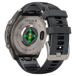 Умные часы Garmin Fenix 9 Pro AMOLED 47мм inReach, Titanium Graphite/Black (010-04336-21)