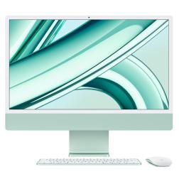 Apple iMac 24" Retina 4,5K, M3 (8C CPU, 10C GPU, 2023), 8 ГБ, 256 ГБ SSD, зеленый