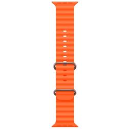 Apple Watch Ultra 2, 49мм, корпус из титана, ремешок Ocean оранжевого цвета