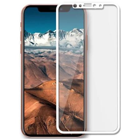 Защитное стекло 3D для iPhone X (White)