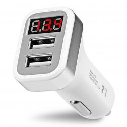 АЗУ Hoco z3 2 USB Display (White)