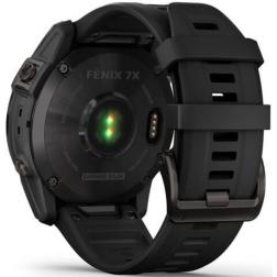 Garmin Fenix 7x Sapphire Solar Black DLC Titanium / Black Band