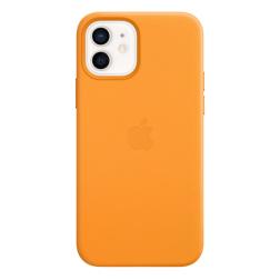 Кожаный чехол MagSafe для  iPhone 12 mini, цвет «золотой апельсин»