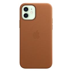 Кожаный чехол MagSafe для iPhone 12 mini, золотисто-коричневый цвет