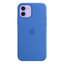 Силиконовый чехол MagSafe для  iPhone 12 mini, цвет «Капри»