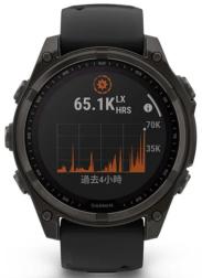 Умные часы Garmin Fenix 8 47 мм Sapphire Solar Carbon Gray DLC Titanium (010-02906-70 HK)