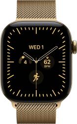 Apple Watch Series 12 42mm Radiant Gold Titanium Case with Milanese Loop Radiant Gold