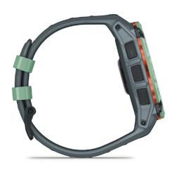 Умные часы Garmin Instinct 3 50 mm Amoled Neo Tropic with Twilight Band (010-03020-01), зеленый