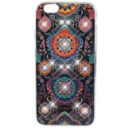 Силиконовый чехол-накладка для iPhone 6/6S со стразами Swarovski Beckberg Exotic series