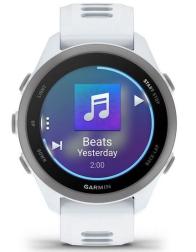 Смарт-часы Garmin Forerunner 170 Music, Whitestone with Whitestone/Cloud Blue Band (010-03920-11)