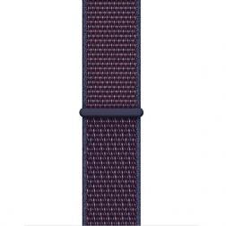 Ремешок нейлоновый для Apple Watch 44/42мм синий