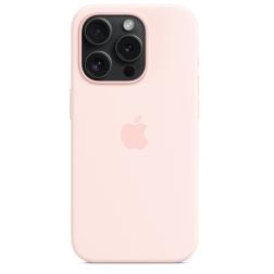 Чехол iPhone 15 Pro Silicone Case with MagSafe - Light Pink