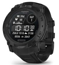 Смарт-часы Garmin Instinct 3 50 mm Solar Tactical Edition, Black with Black Silicone (010-02935-90) HK