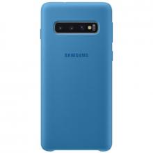 Чехол Samsung Silicone Cover для Galaxy S10 синий