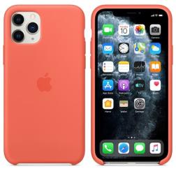 Силиконовый чехол для iPhone 11 Pro Max, цвет «спелый клементин» (оранжевый)