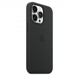 Силиконовый чехол MagSafe для iPhone 13 Pro, цвет «тёмная ночь»