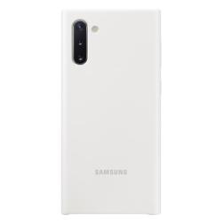 Чехол Samsung Silicone Cover Note10 White